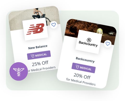 New Balance and Backcountry Fios Exclusive Discount Offers for Medical Providers